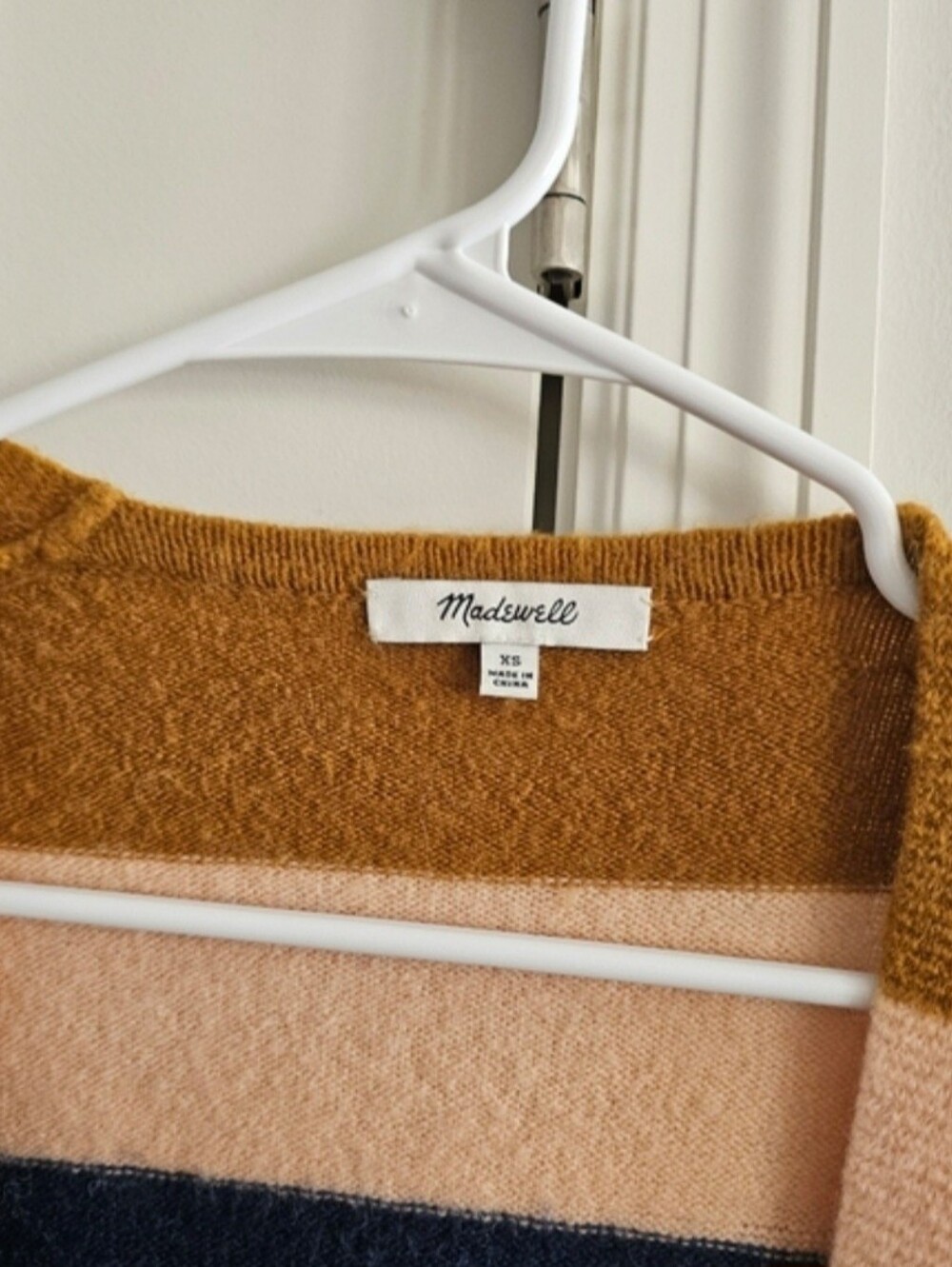 Madewell Kent Stripe Cardigan. - Picture 5 of 6